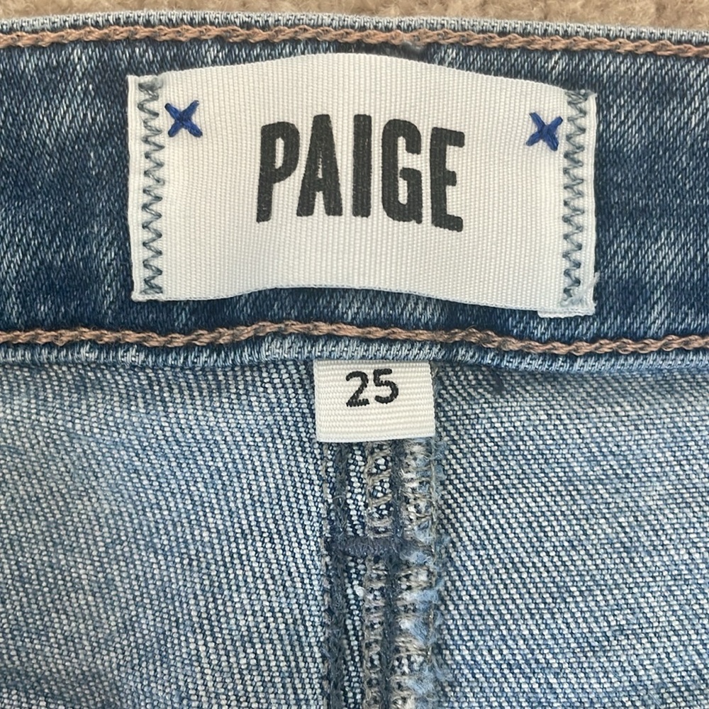 Paige Sarah High-Rise Slim Crop Jean Size 25 (size 2) - Picture 3 of 7